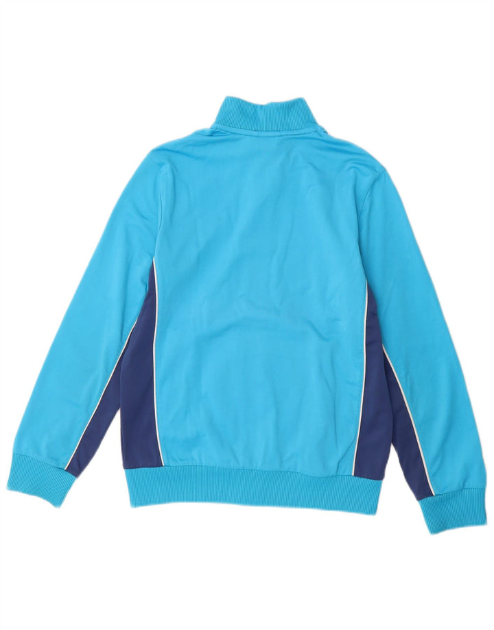 Adidas Boys αθλητική φόρμα Adidas Top Jacket 11-12 Years Blue Colourblock Polyester