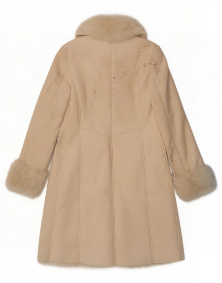 Γυναικείο παλτό Sherpa Esprit UK 18 XL Beige Polyester