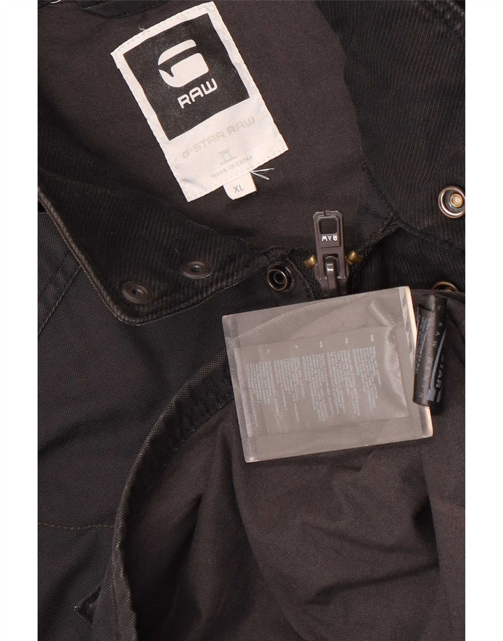 Ανδρικό Utility Jacket G-Star UK 42 XL Μαύρο βαμβακερό