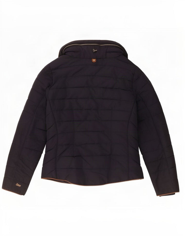 Marks & Spencer Γυναικείο μπουφάν με κουκούλα UK 12 Medium Navy Blue