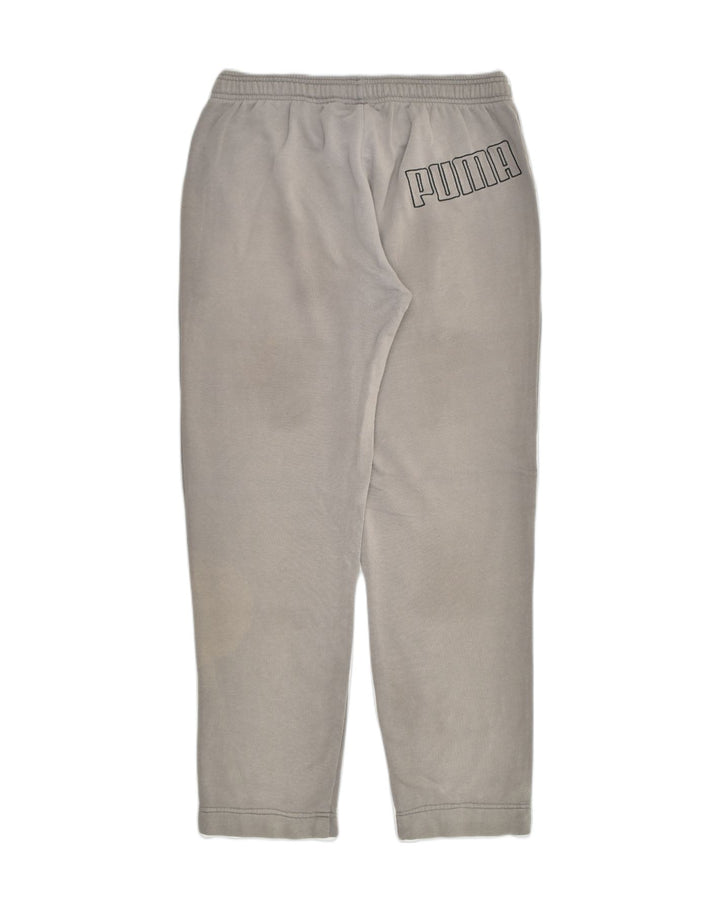 PUMA Mens Tracksuit Trousers Large Grey | Vintage Puma | Thrift | Second-Hand Puma | Used Clothing | Messina Hembry 