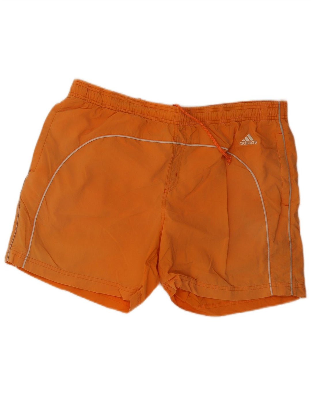 Ανδρικό σορτς κολύμβησης Adidas μεγάλο πορτοκαλί νάιλον