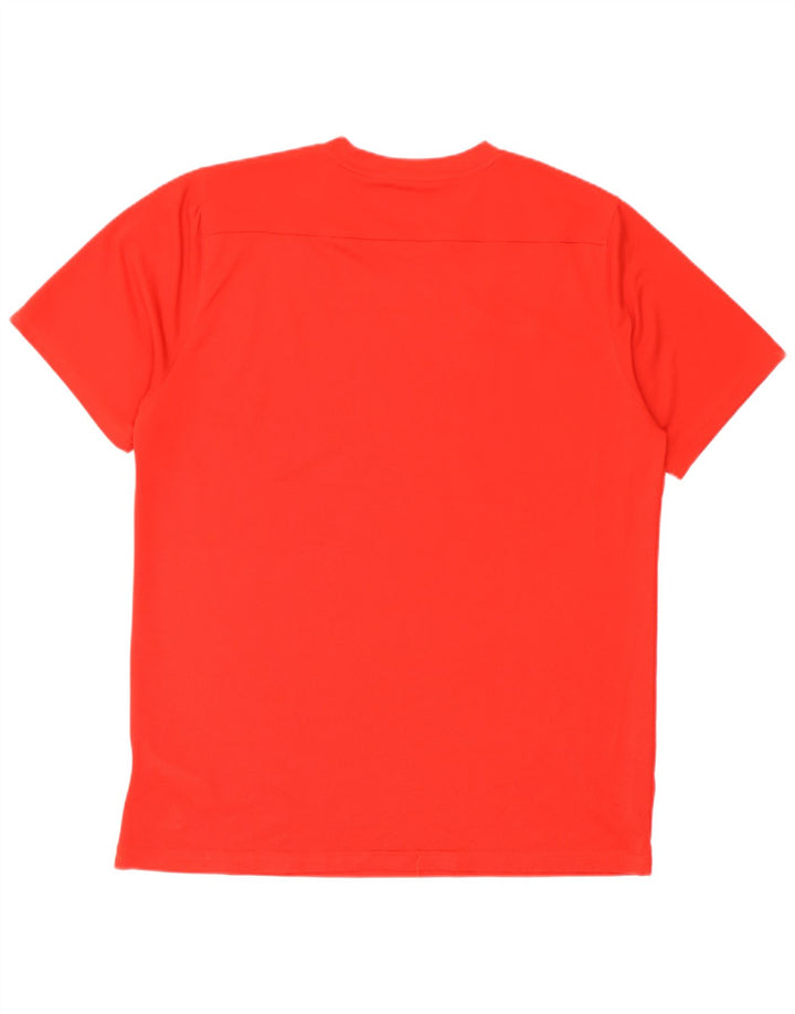 Ανδρικό T-shirt Nike Dri Fit Top XL Red Polyester