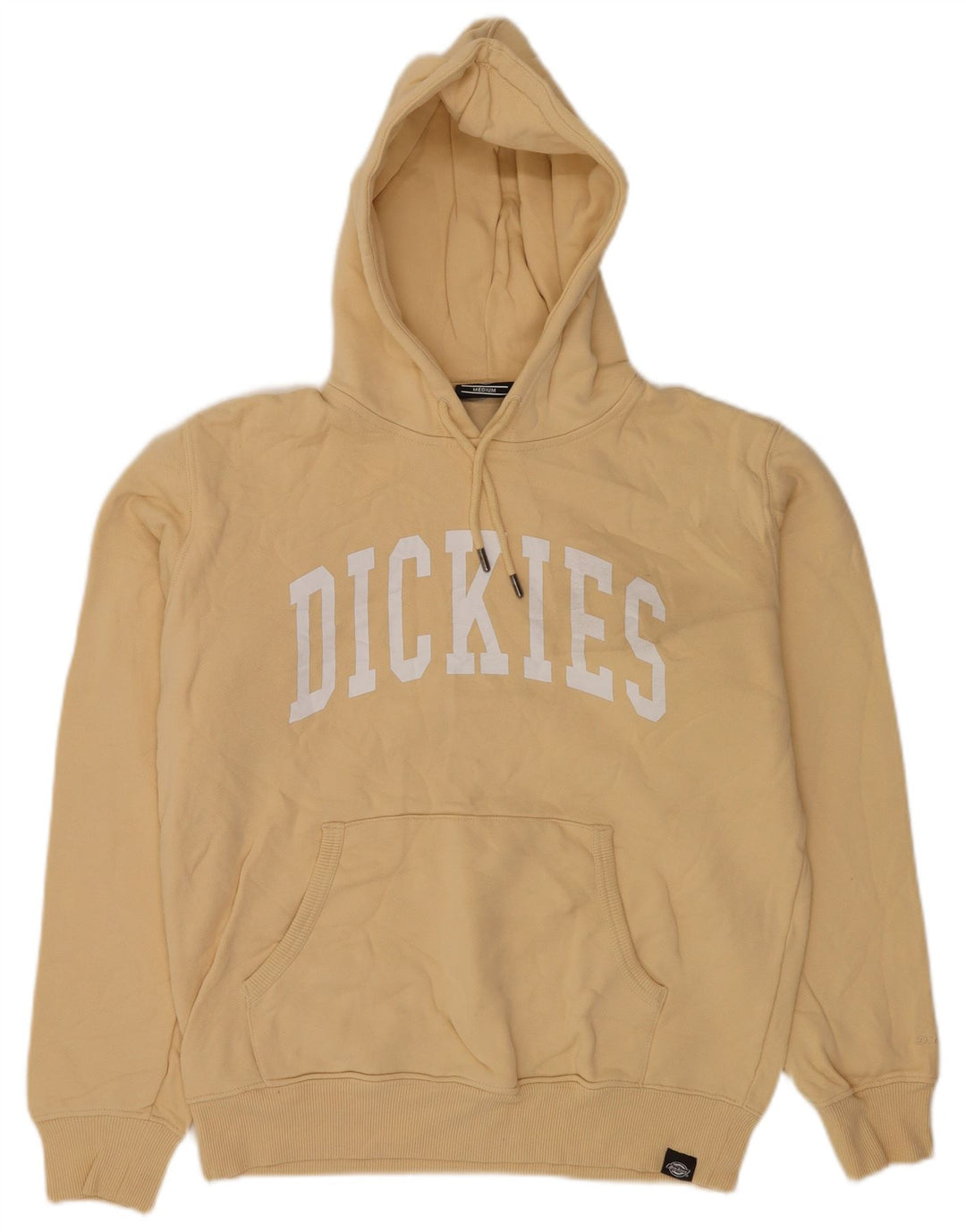 Ανδρικό γραφικό κουκούλα Dickies, μεσαίο κίτρινο βαμβακερό