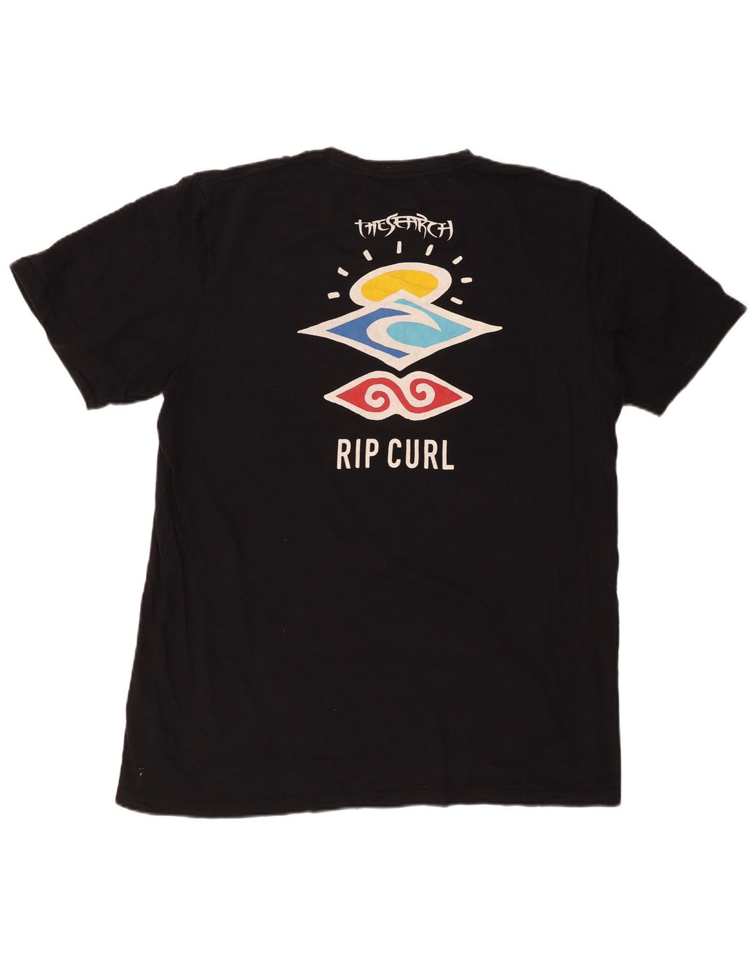 RIP CURL Ανδρικό T-Shirt Standard Fit Graphic Top 2XL Μαύρο βαμβακερό