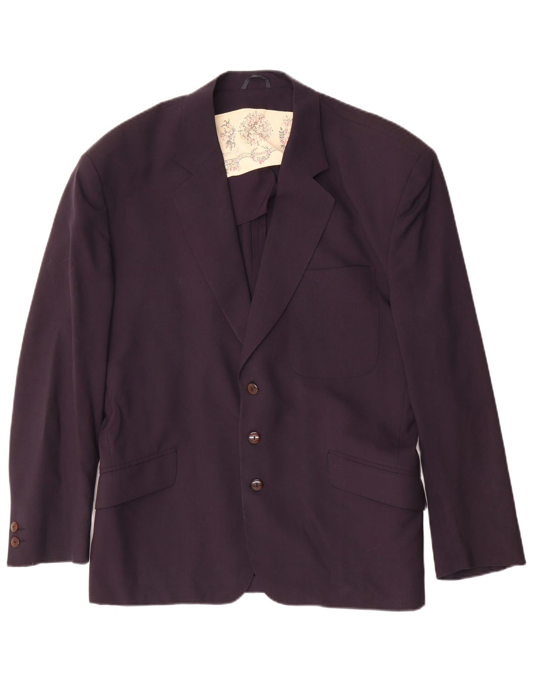 Vintage Ανδρικό τζάκετ Blazer 3 κουμπιών IT 50 Large Navy Blue Wool