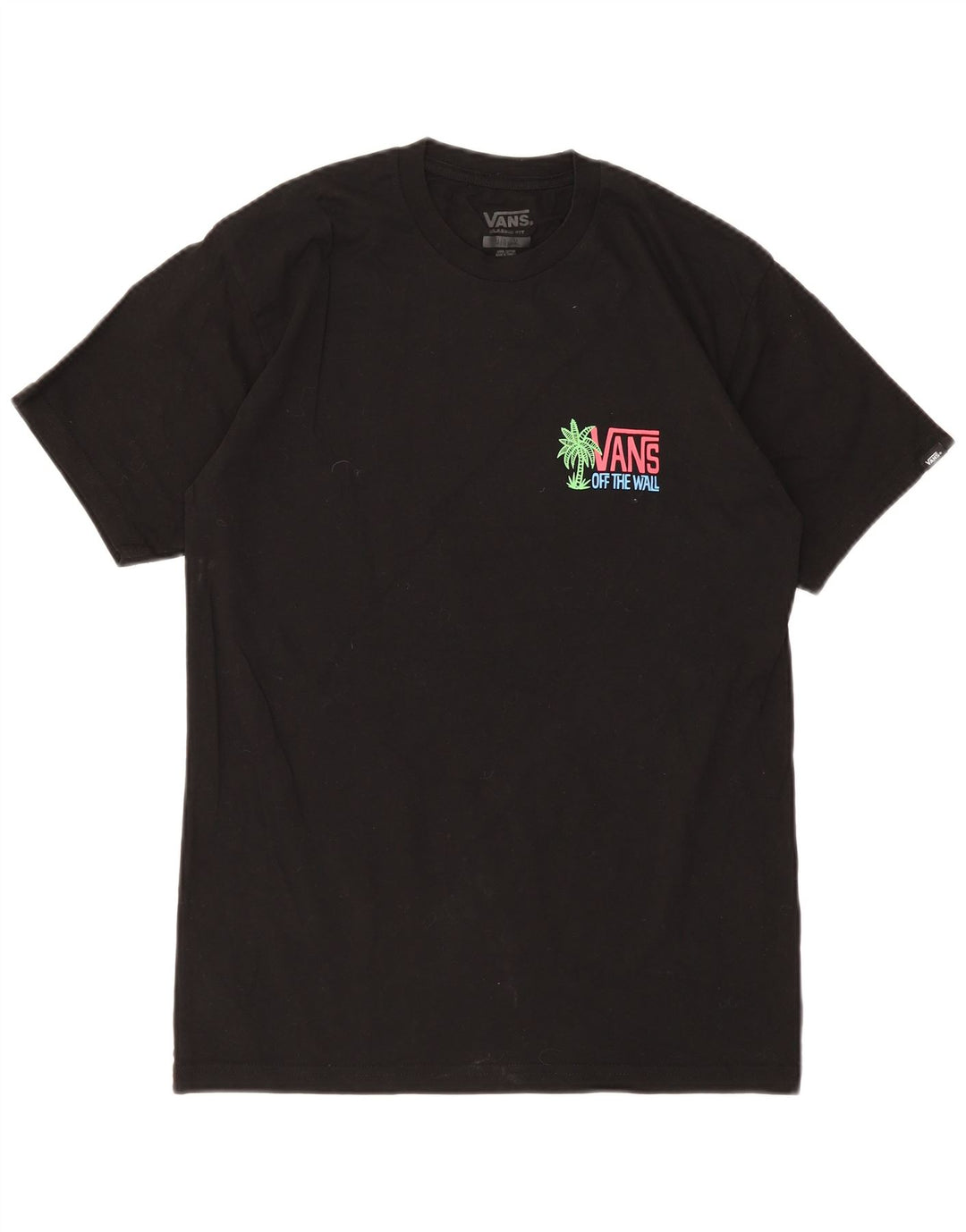 Ανδρικό T-Shirt Vans Classic Fit Top Μεσαίο μαύρο βαμβακερό