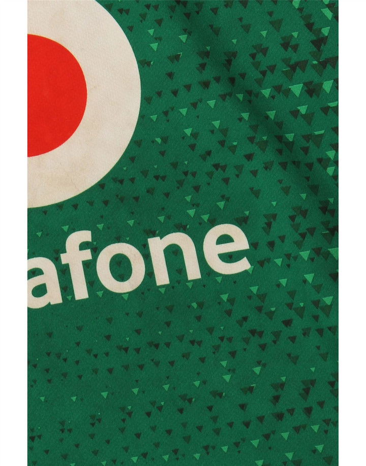 CANTERBURY Boys IRFU Graphic T-shirt Top 11-12 Years Green Geometric