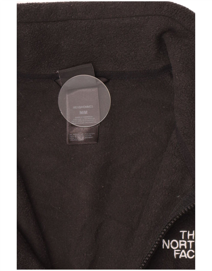 The North Face Mens Liner Fleece Jacket UK 38 Medium Black Polyester