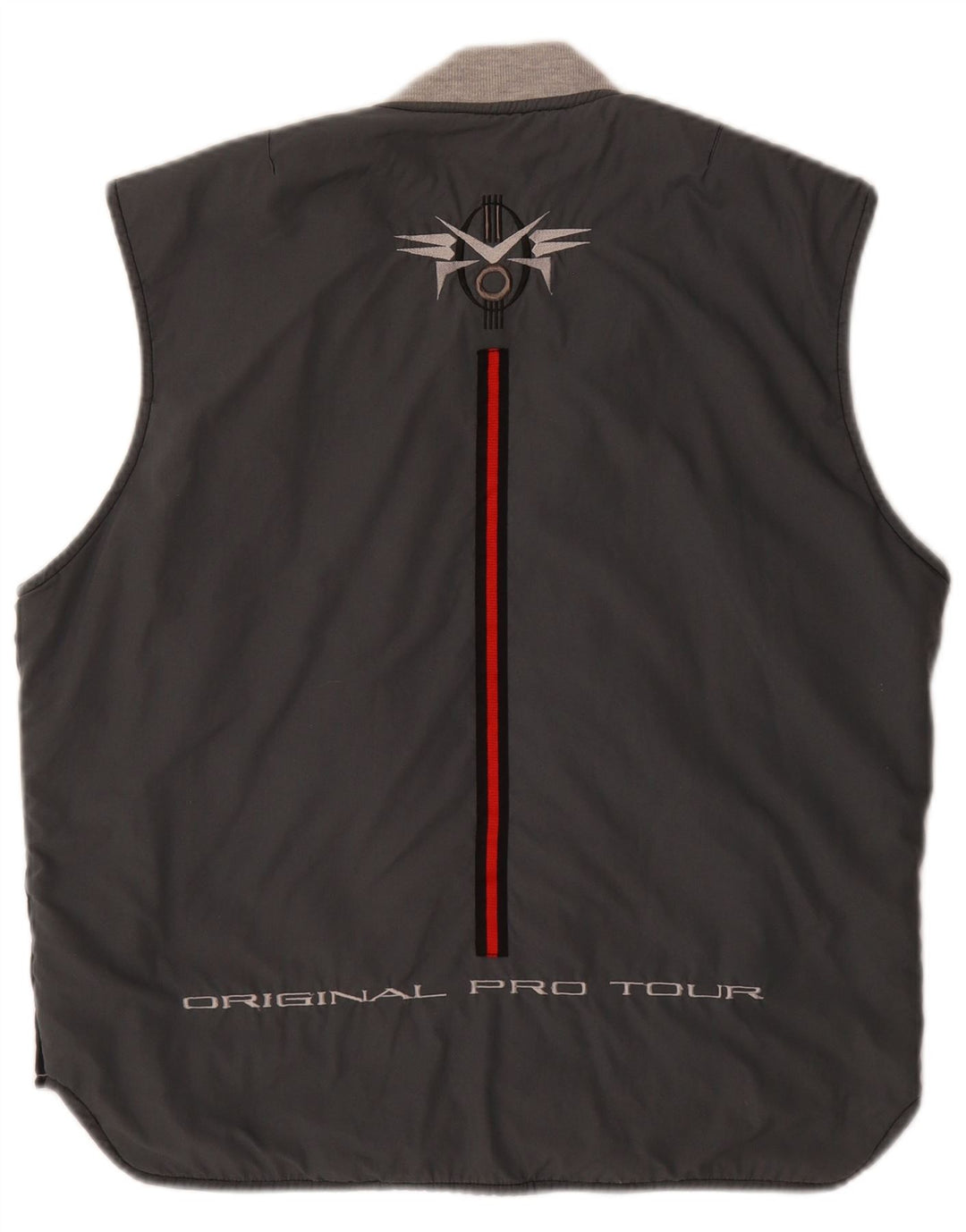 Lotto Mens Graphic Reversible Gilet UK 40 Large Black Polyester