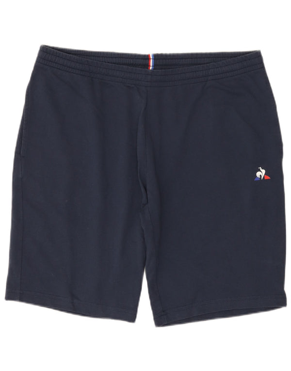 Ανδρικό αθλητικό σορτς Le Coq Sportif 2XL Βαμβακερό Navy Blue