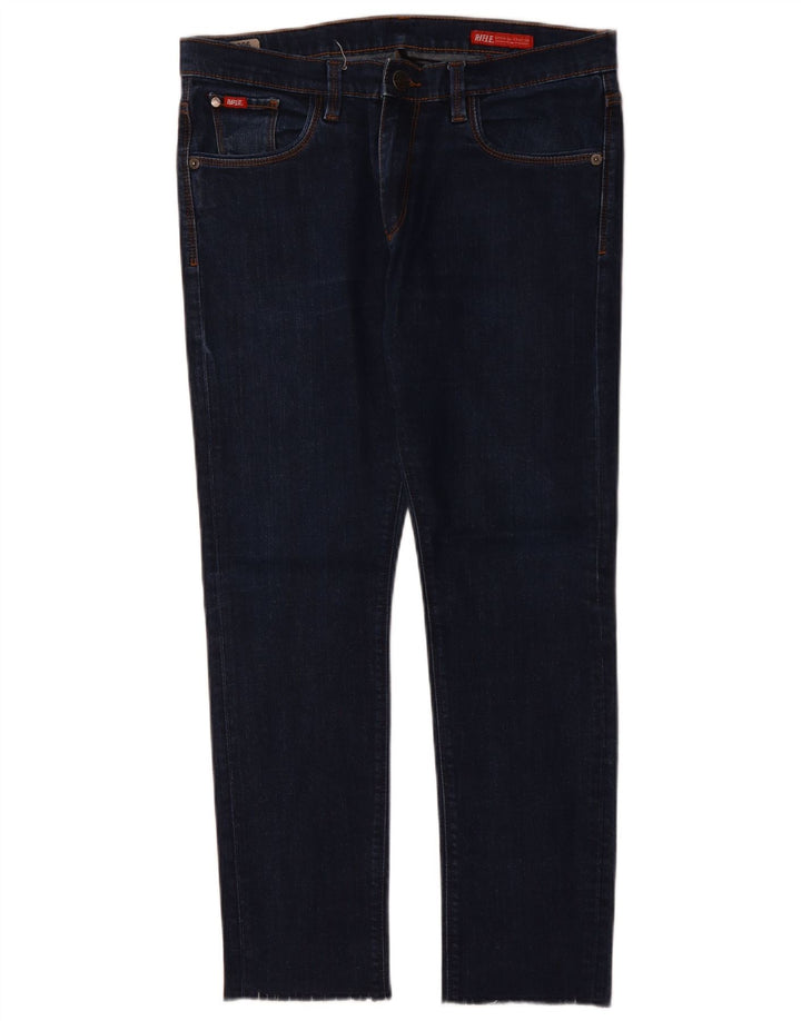 RIFLE Ανδρικό Slim Jeans W33 L28 Μπλε Βαμβακερό