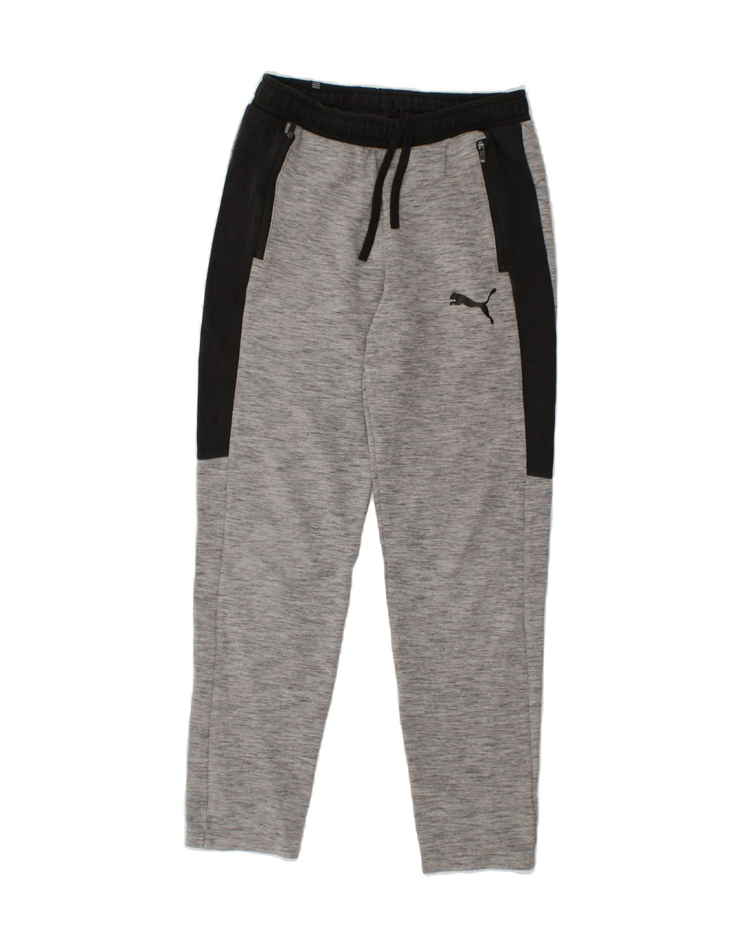 PUMA Mens Tracksuit Trousers Small  Grey Colourblock Vintage Puma and Second-Hand Puma from Messina Hembry 