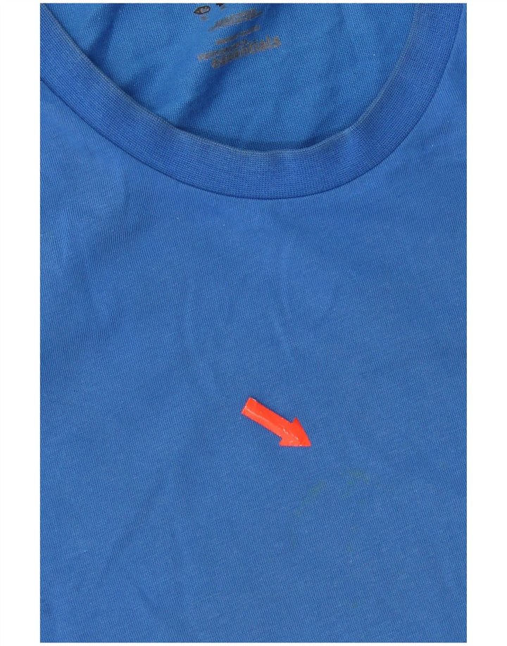 Ανδρικό T-Shirt Adidas Top XL Μπλε βαμβακερό