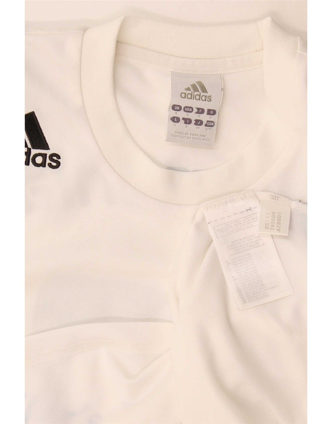 Ανδρικό γραφικό T-Shirt Adidas Top Small White Polyester