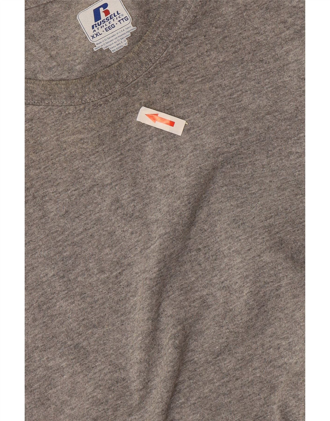 Russell Athletic Ανδρικό T-Shirt Top 2XL Γκρι