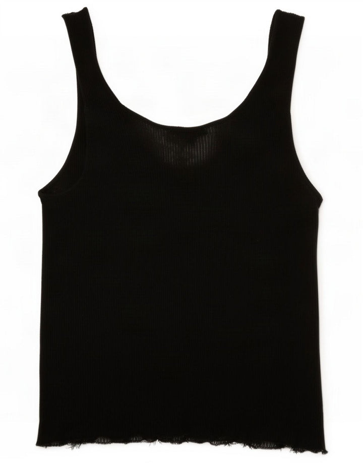 Massimo Dutti Γυναικείο Γιλέκο Τοπ UK 18 XL Μαύρο
