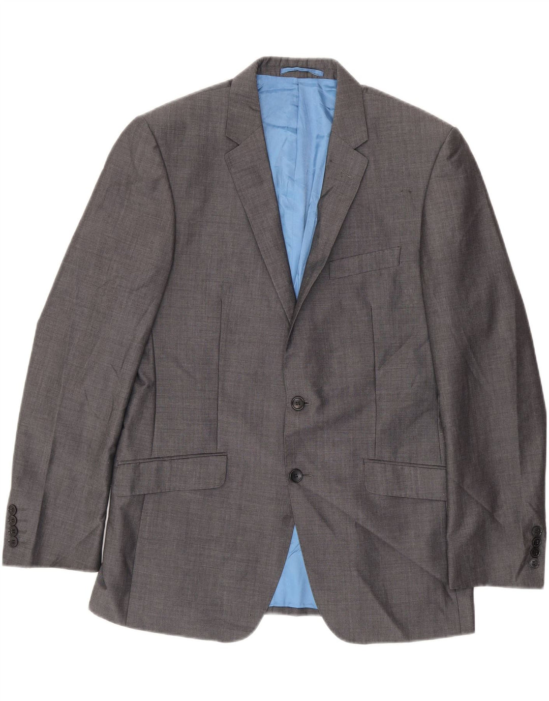 MARKS & SPENCER Ανδρικό σακάκι σακάκι 2 κουμπιών Autograph UK 40 Medium Grey
