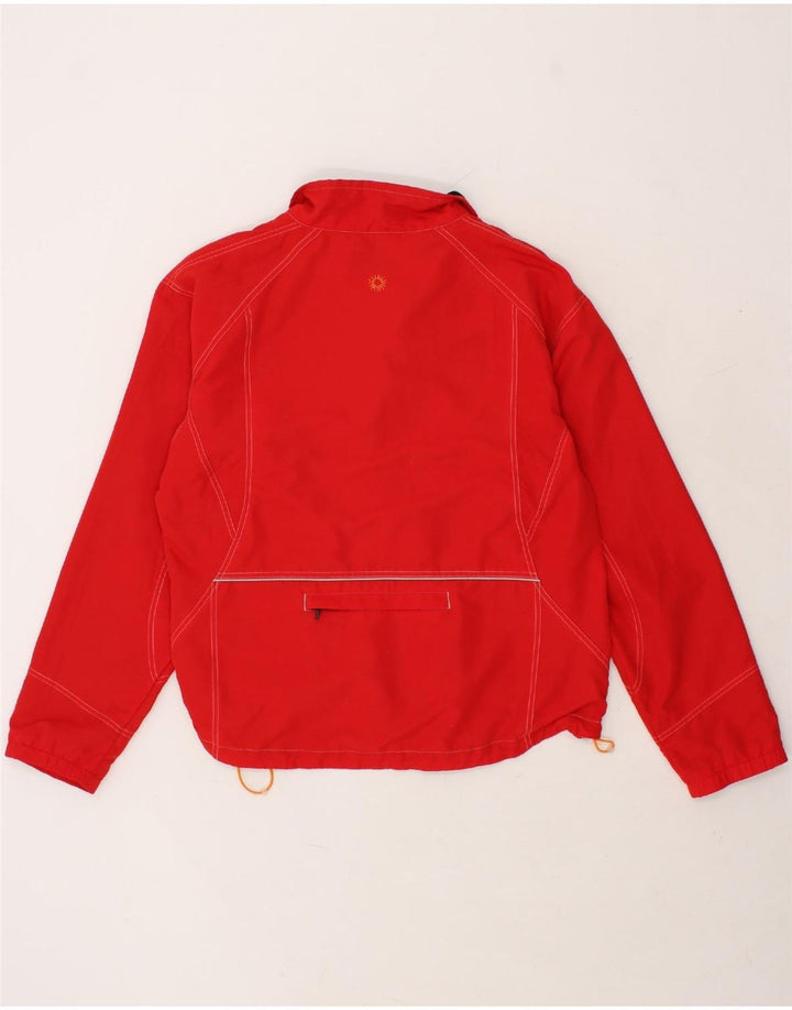 RODEO Womens Bomber Jacket UK 22 3XL Red Polyester Vintage Rodeo and Second-Hand Rodeo from Messina Hembry 