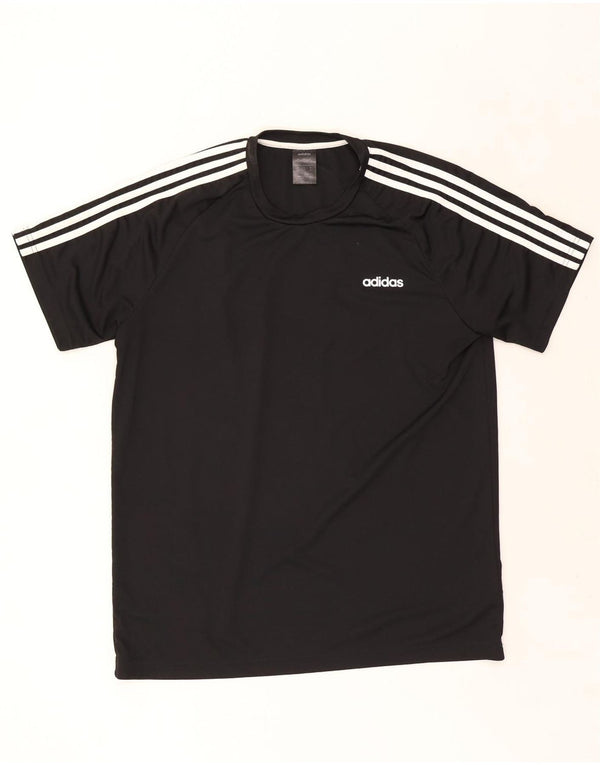Ανδρικό T-Shirt Climalite Adidas Top XL Μαύρο Πολυεστέρας