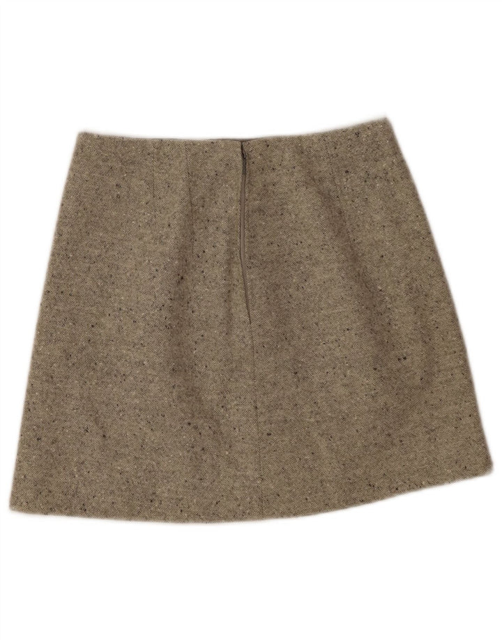 Vintage Γυναικεία Μίνι Φούστα W26 Small Beige Flecked