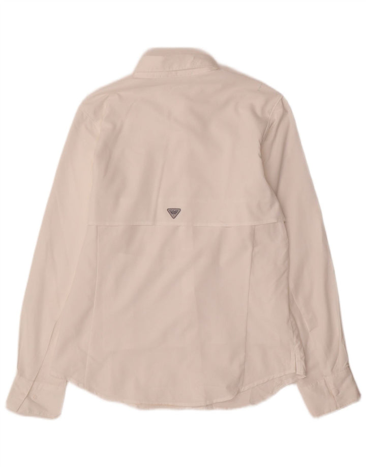 Columbia Γυναικείο πουκάμισο Oversized UK 10 Small White