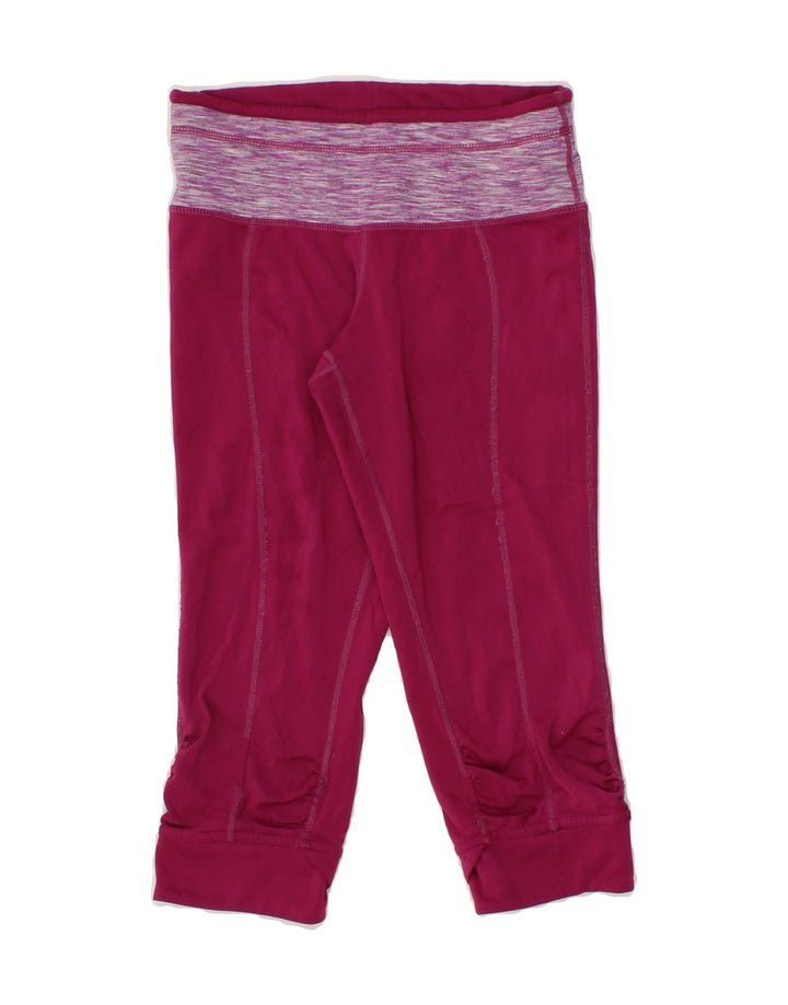 PRANA Womens Capri Leggings UK 6 XS  Pink Vintage Prana and Second-Hand Prana from Messina Hembry 