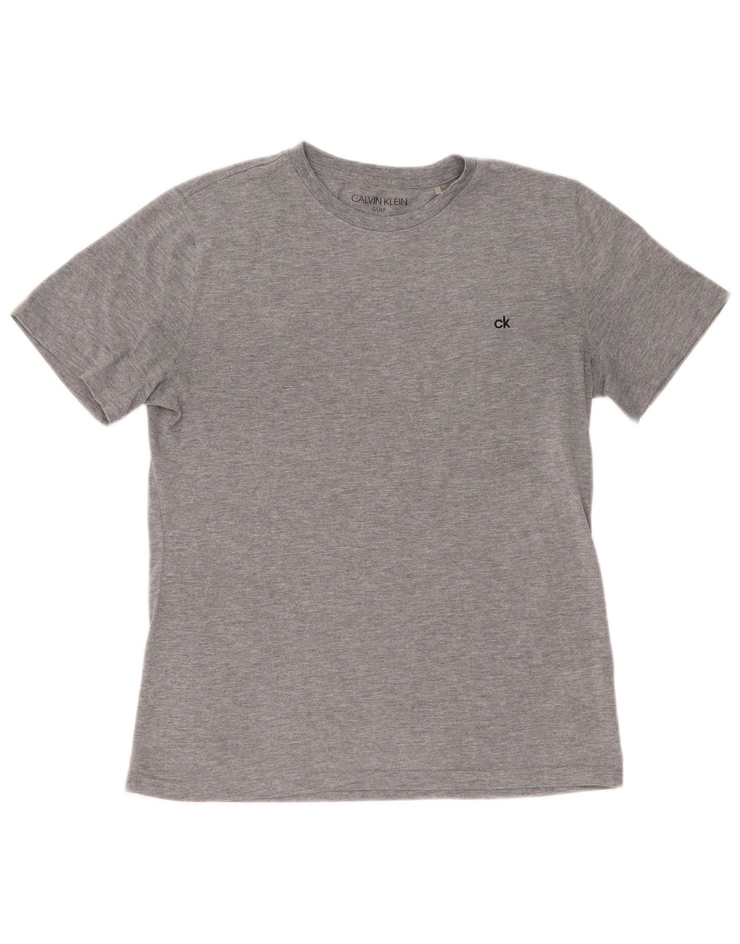 Ανδρικό T-Shirt CALVIN KLEIN Top Small Grey Polyester