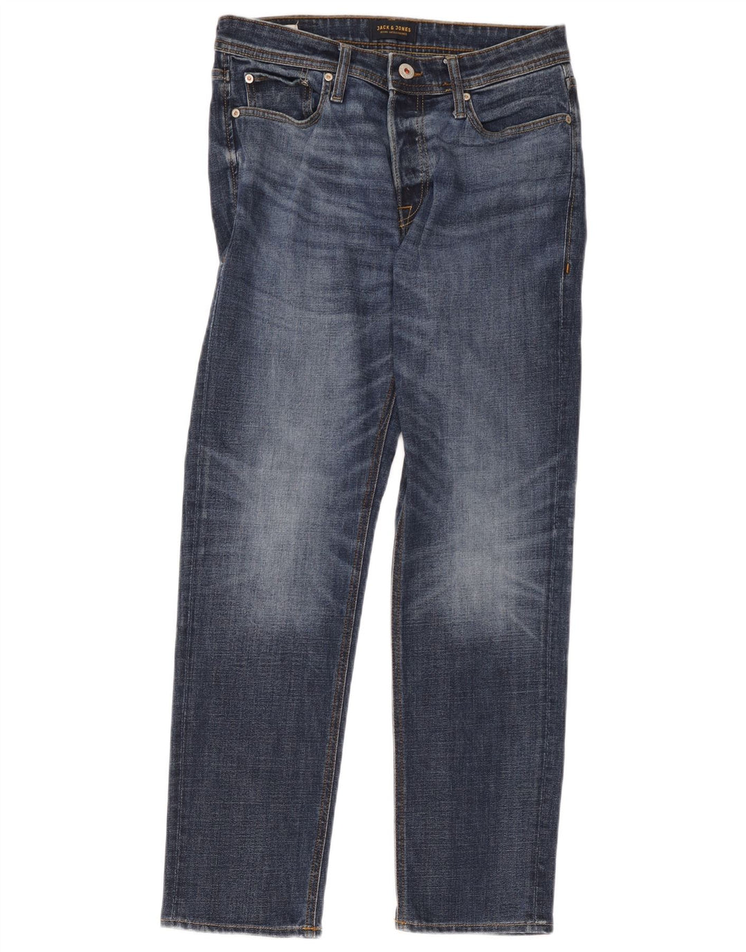 Jack & Jones Ανδρικό τζιν ίσιο W30 L32 Μπλε βαμβακερό