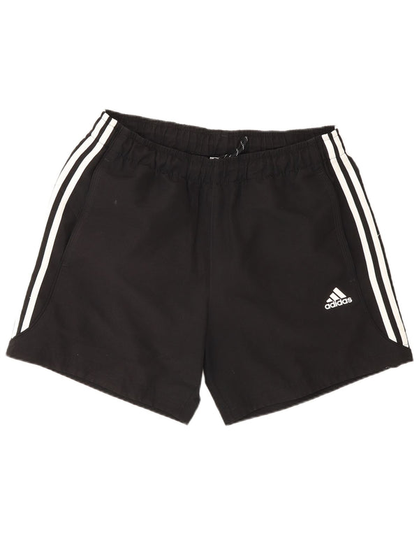 Ανδρικά αθλητικά σορτς Adidas Regular Fit Medium μαύρο πολυεστέρα