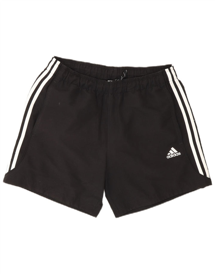 Ανδρικά αθλητικά σορτς Adidas Regular Fit Medium μαύρο πολυεστέρα