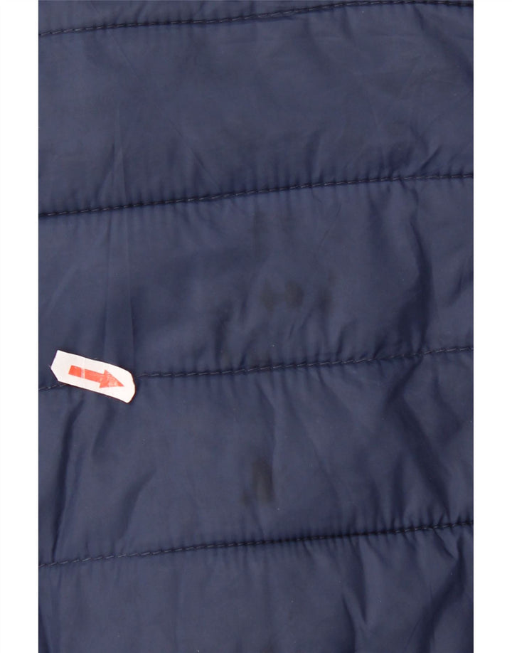 Superdry Ανδρικό μπουφάν UK 40 Large Navy Blue Nylon