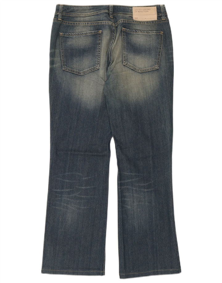 Γυναικείο τζιν μποτάκι Benetton W28 L29 Μπλε βαμβακερό