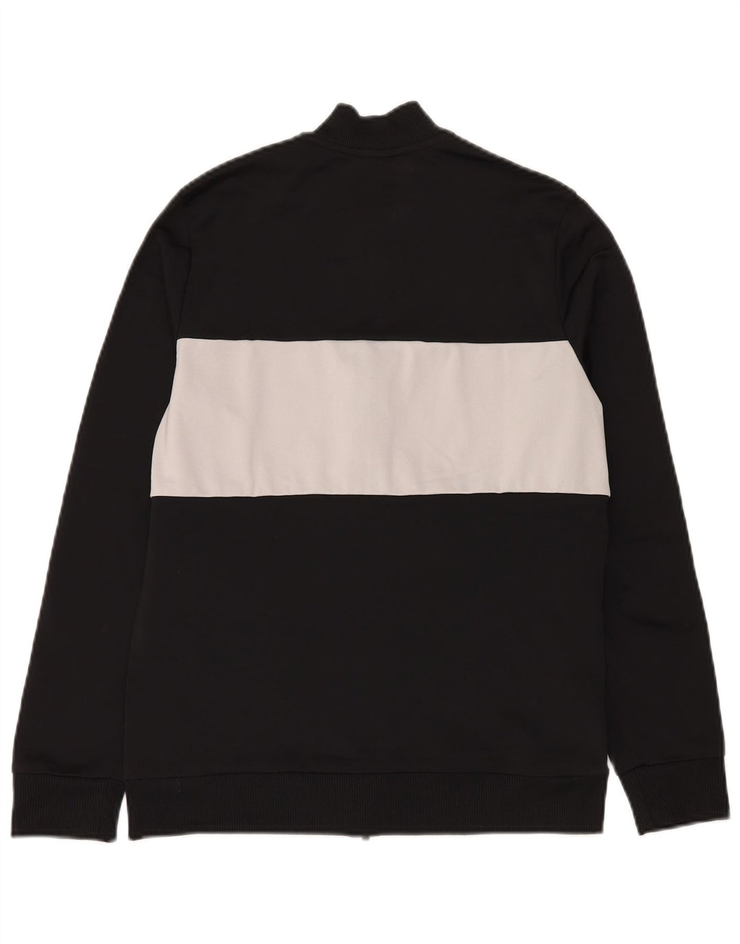 Κορυφαία φόρμα Adidas Boys σακάκι 15-16 ετών Μαύρο Colourblock Polyester