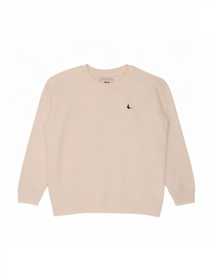 Jack Wills Γυναικεία Φούτερ Jumper UK 10 Small White Cotton