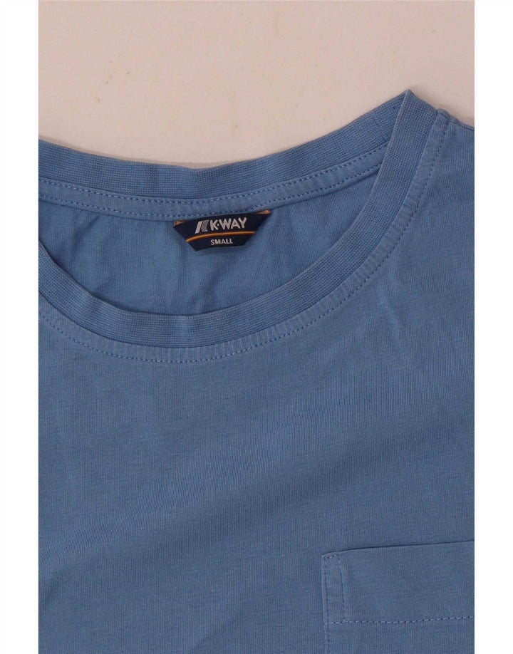 K-Way Γυναικείο T-Shirt Top UK 10 Small Blue