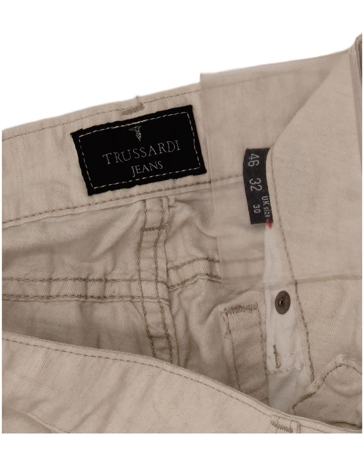 TRUSSARDI Γυναικείο casual σορτς W30 Medium Beige