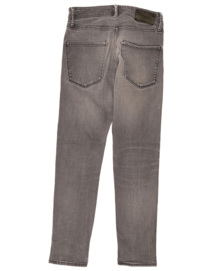 Jack & Jones Ανδρικό Τζιν GLENN Slim W30 L30 Γκρι βαμβακερό