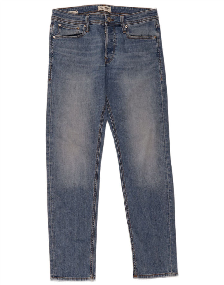 Jack & Jones Ανδρικό Mike Slim Jeans W30 L32 Μπλε