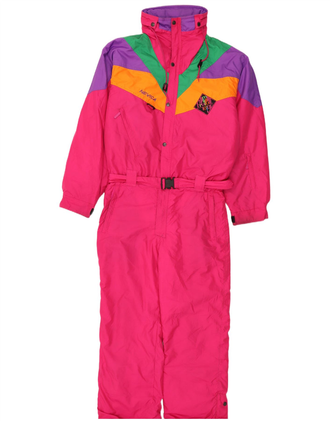 Ανδρική φόρμα σκι Nevica UK 40 Medium Pink Colourblock Polyester