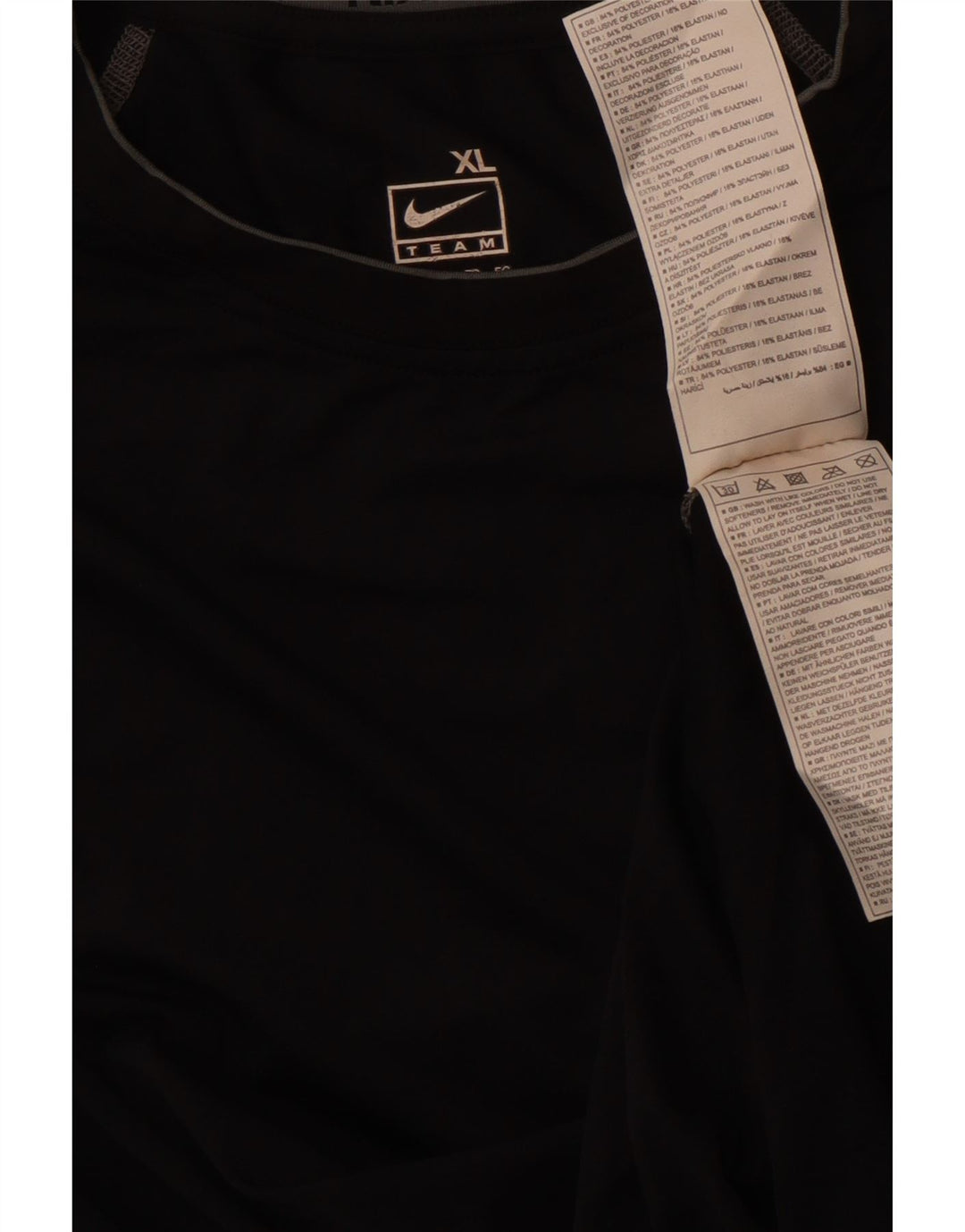 Γυναικείο φανελάκι NIKE UK 18 XL Μαύρο πολυεστέρα