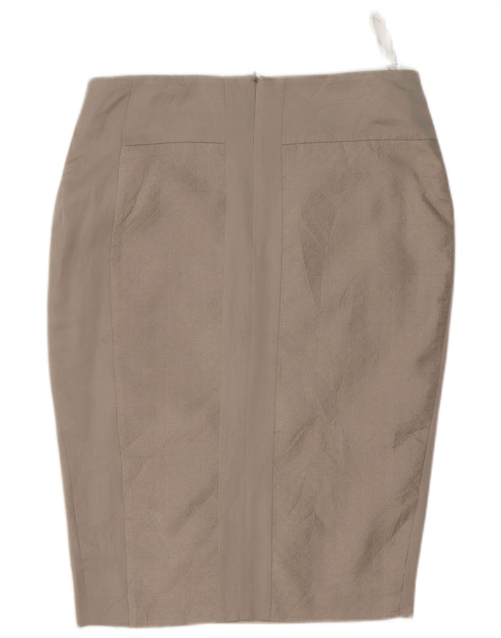 Marks & Spencer Γυναικεία Autograph Pencil Φούστα UK 12 Medium W32 Γκρι