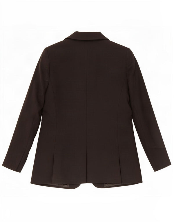 Marks & Spencer Γυναικείο Μπουφάν Blazer 12 Κουμπιού UK 12 Μεσαίου Μαύρου Πολυεστέρα