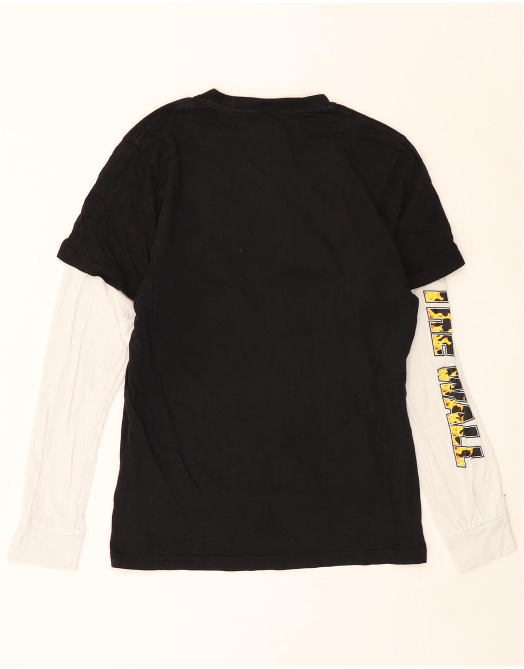 VANS Boys Graphic Top μακριά μανίκια 13-14 ετών XL μαύρο χρώμα