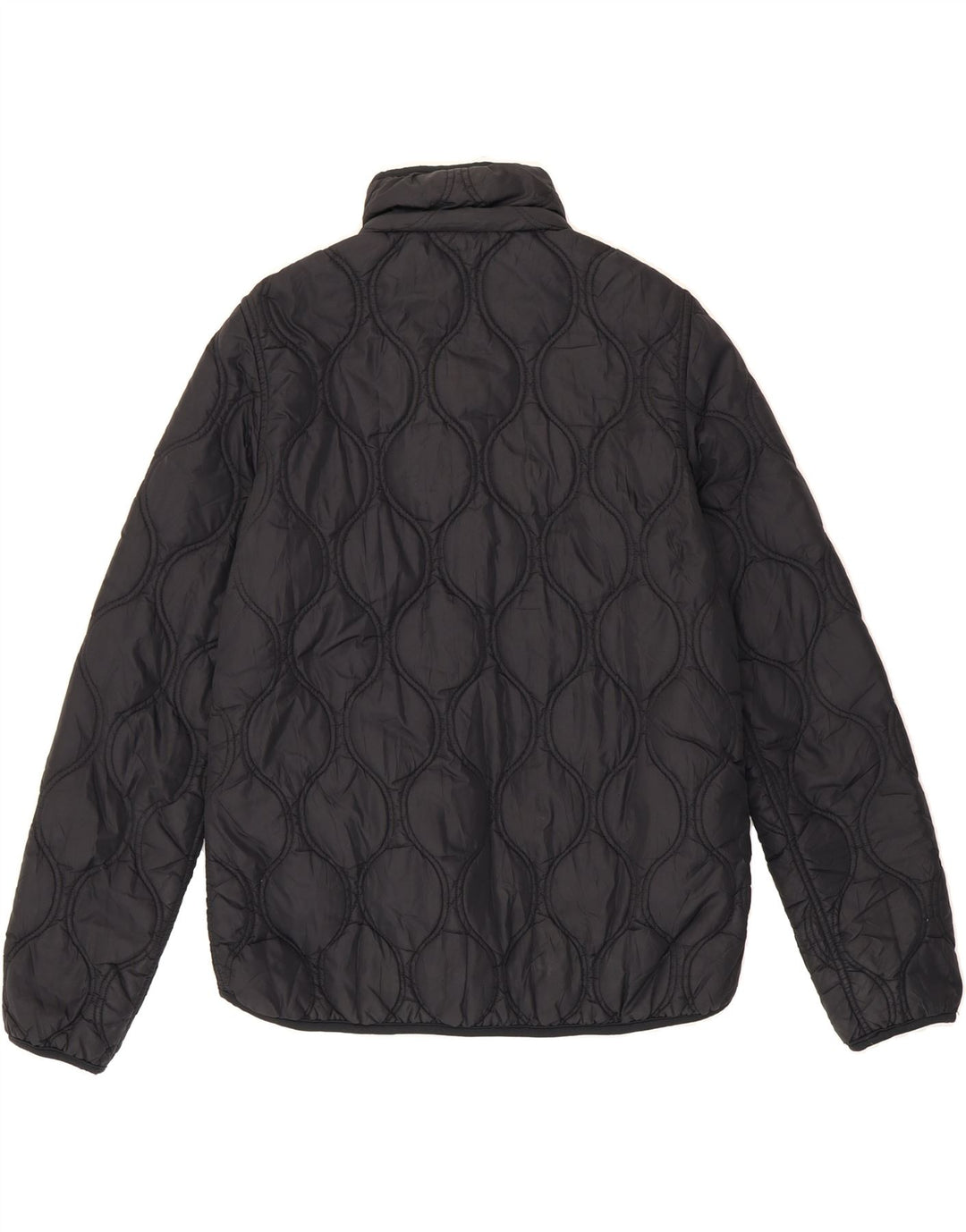 TIMBERLAND Womens Reversible Quilted Jacket UK 16 Large Black Nylon Vintage Timberland and Second-Hand Timberland from Messina Hembry 