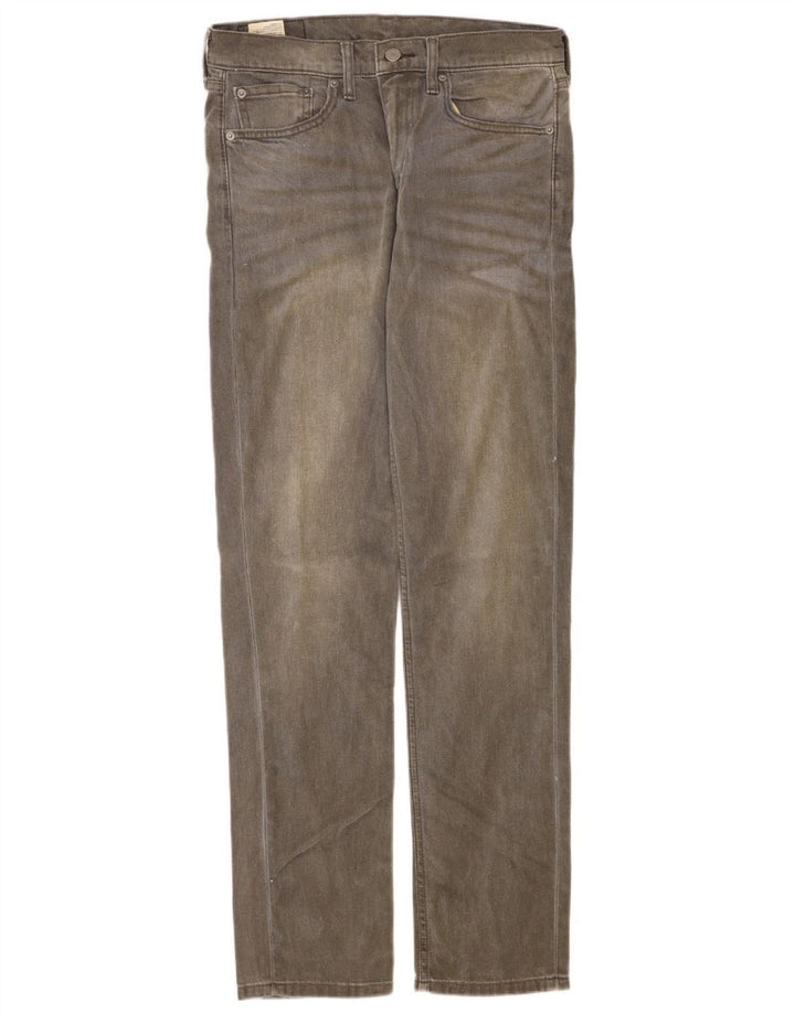Levi's Mens 511 Slim Jeans W32 L34 Γκρι βαμβακερό