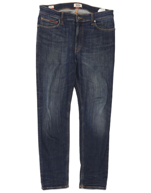 Tommy Hilfiger Ανδρικά Ryan Skinny Jeans W34 L30 Navy Blue Cotton