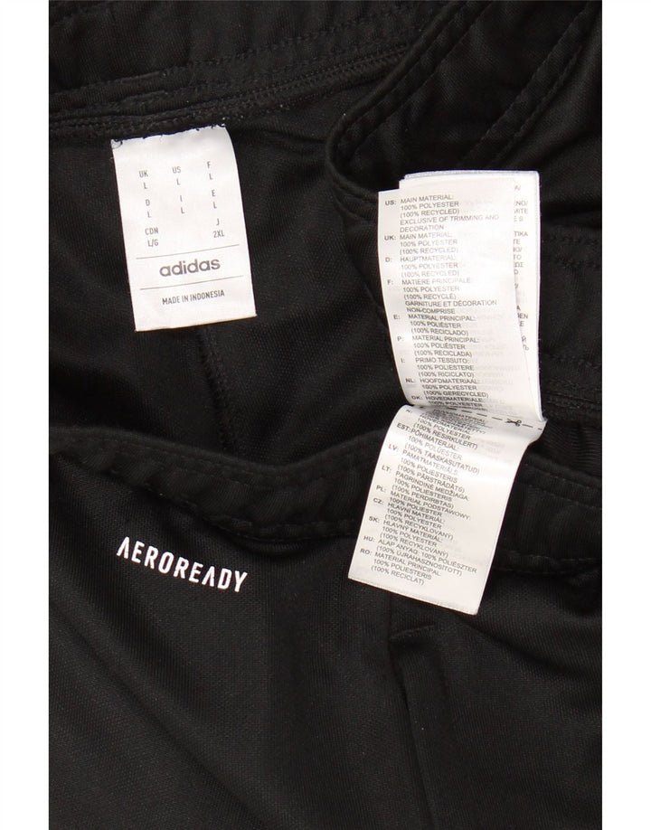 Ανδρικές φόρμες ADIDAS Aeroready Παντελόνια Μαύρο Πολυεστέρας
