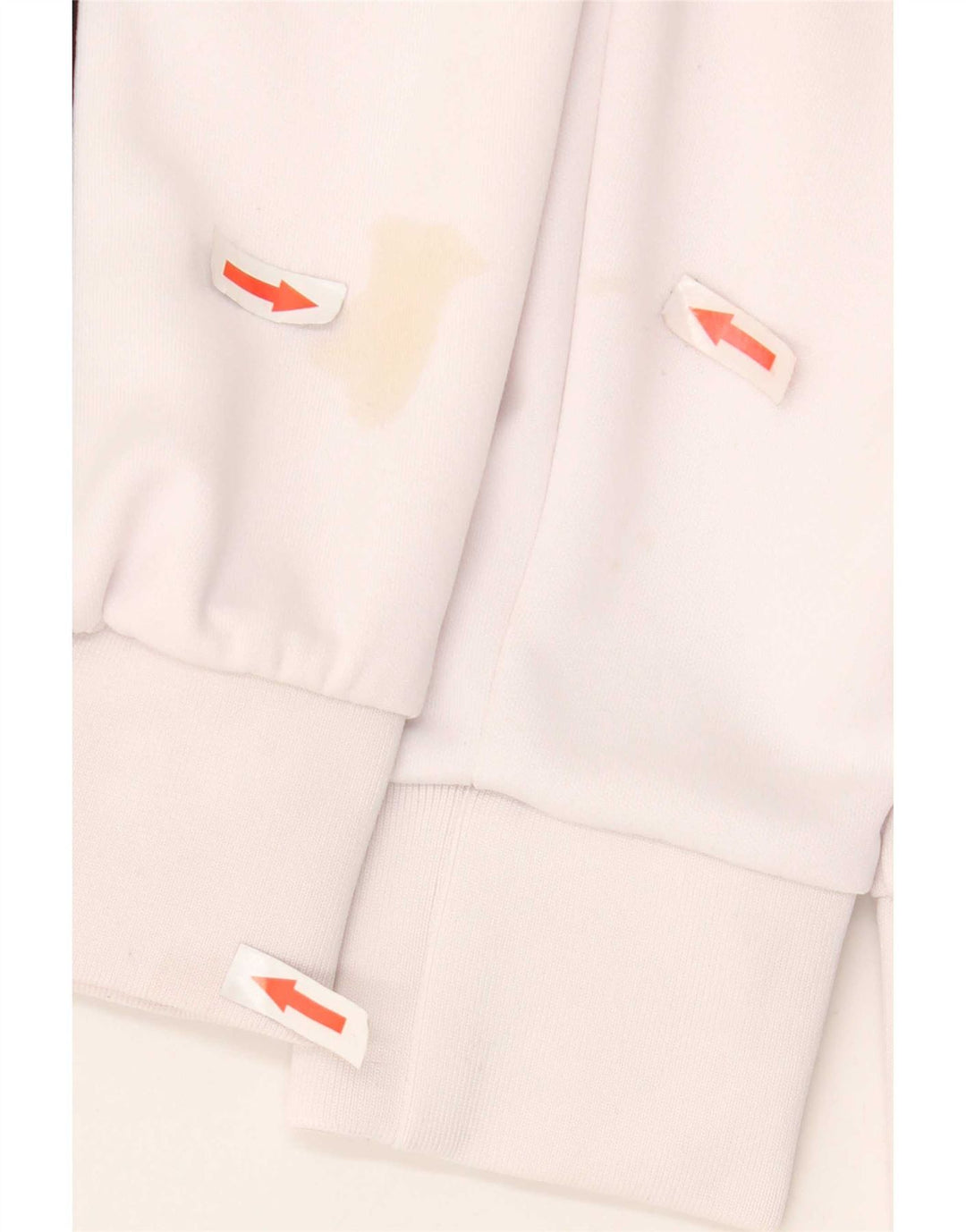 Ανδρική φόρμα γραφική Fila Top Jacket μεσαίου λευκού χρώματος πολυεστέρας