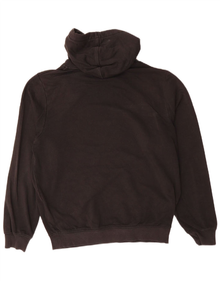 KAPPA Ανδρικό Hoodie Jumper Μεσαίο μαύρο βαμβακερό